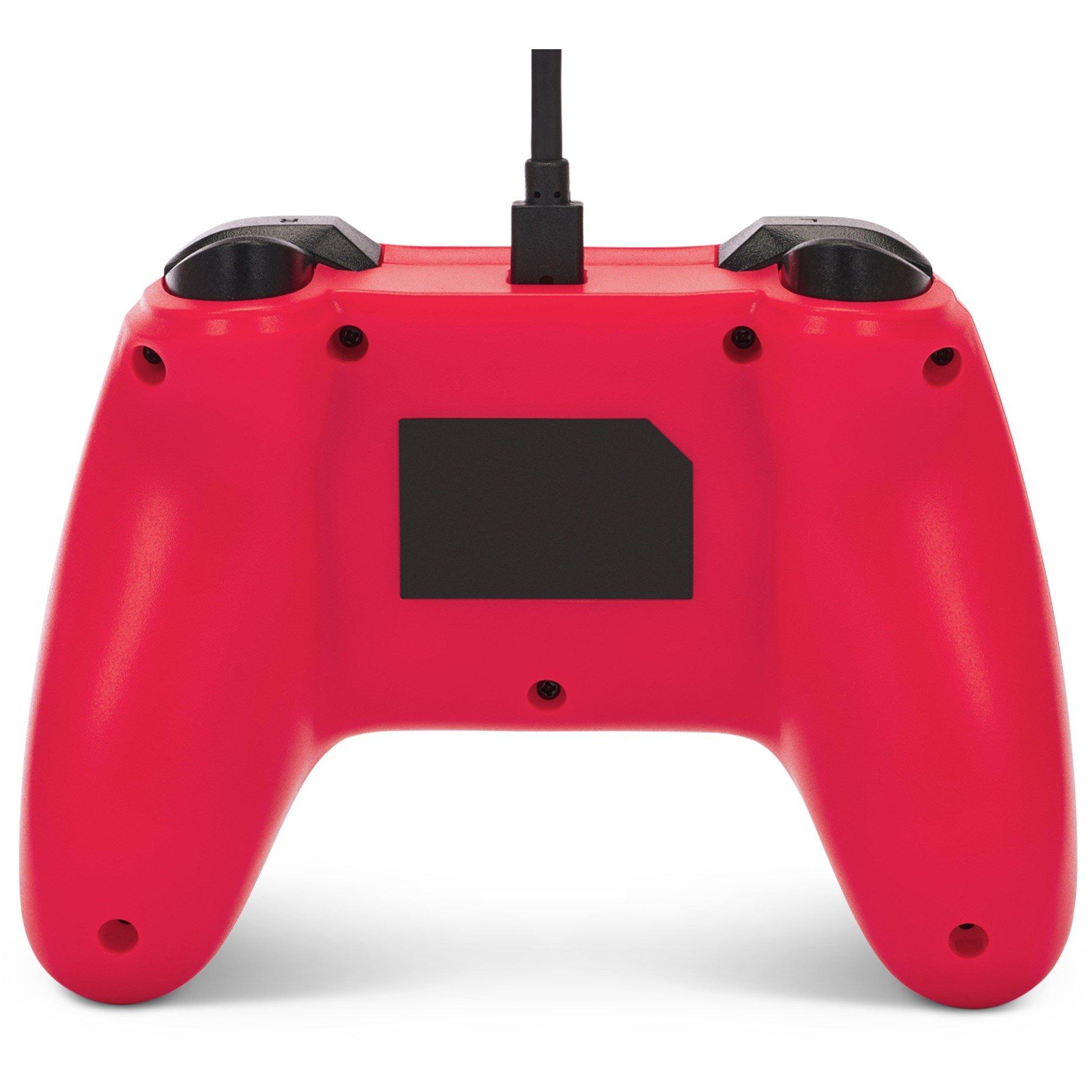 PowerA Wired Controller for Nintendo Switch Raspberry Red