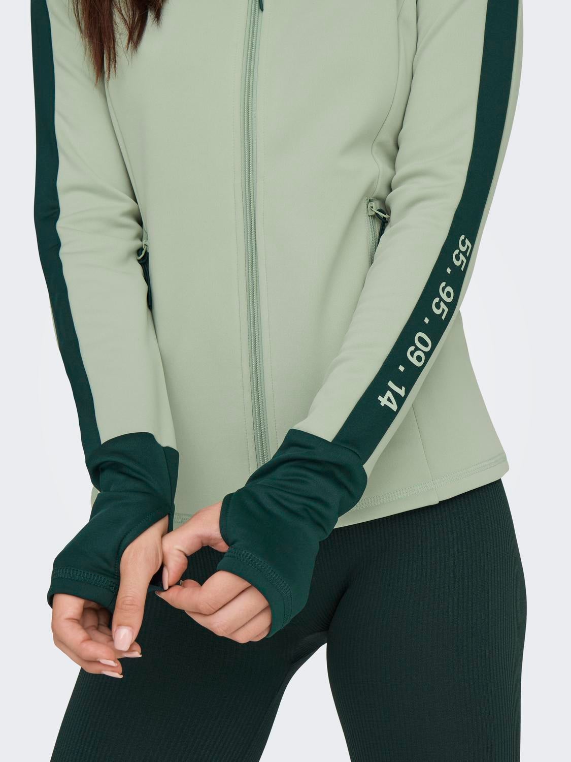 ONPJETTA Jacke Aqua Gray