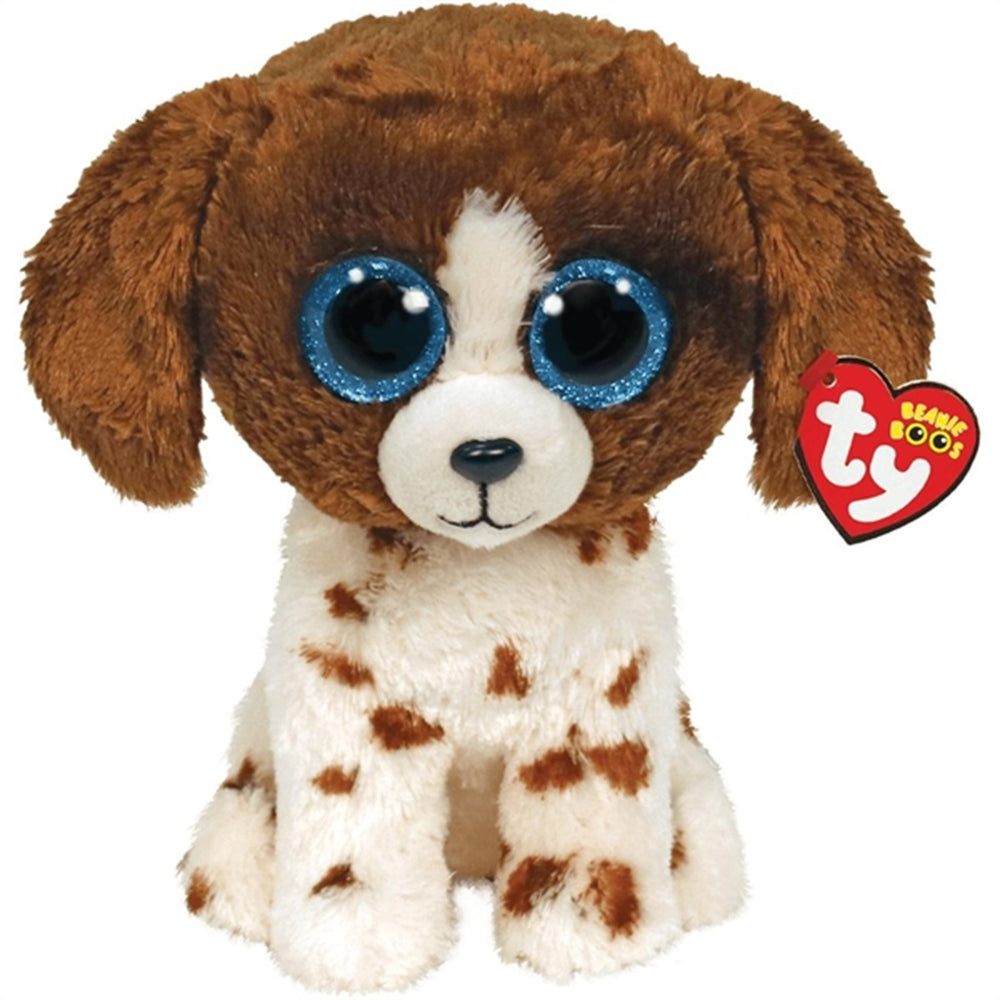 Beanie Boos Muddles - Brown/White Hund Med