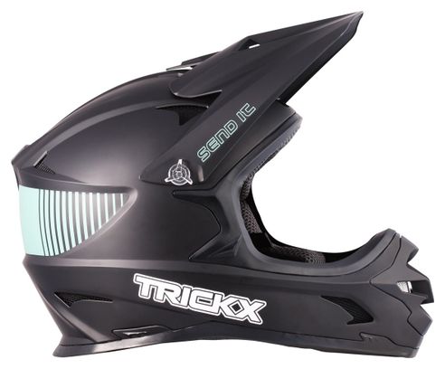 Casque Intégral Trick-X Send it 2 Noir / Vert