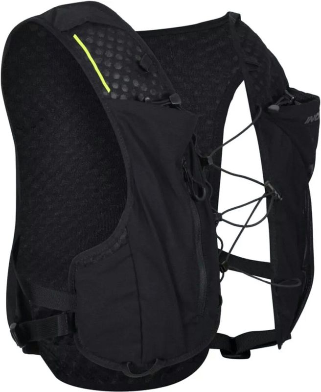 INOV8 - Racepac 4 - Trailvest - Zwart - Unisex - Hydratatievest voor Korte Trainingen en Races