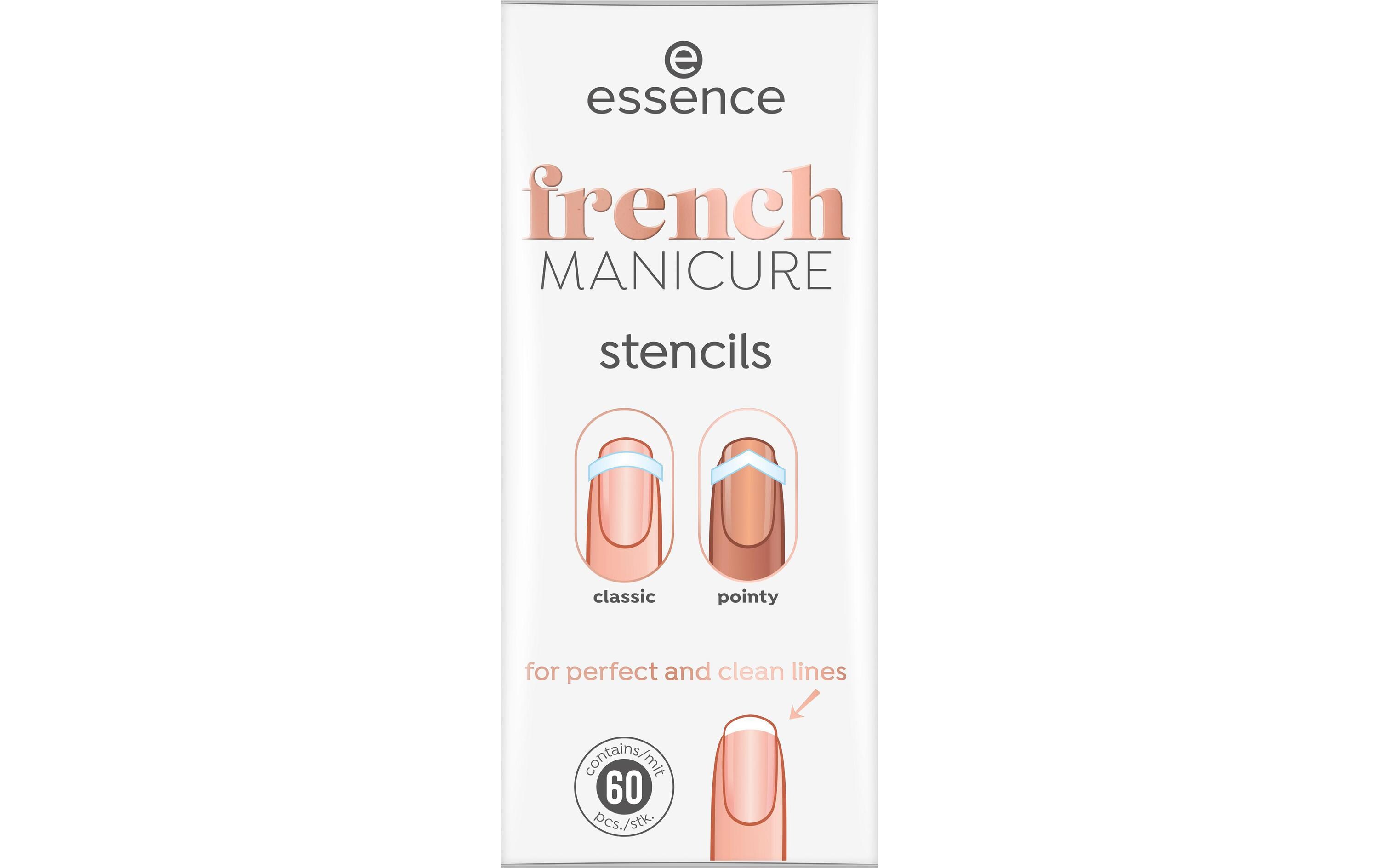 Schablone French Manicure 01 French Tips & TricksSchablonen für präzise French Manicure Looks und saubere Nagelspitzen