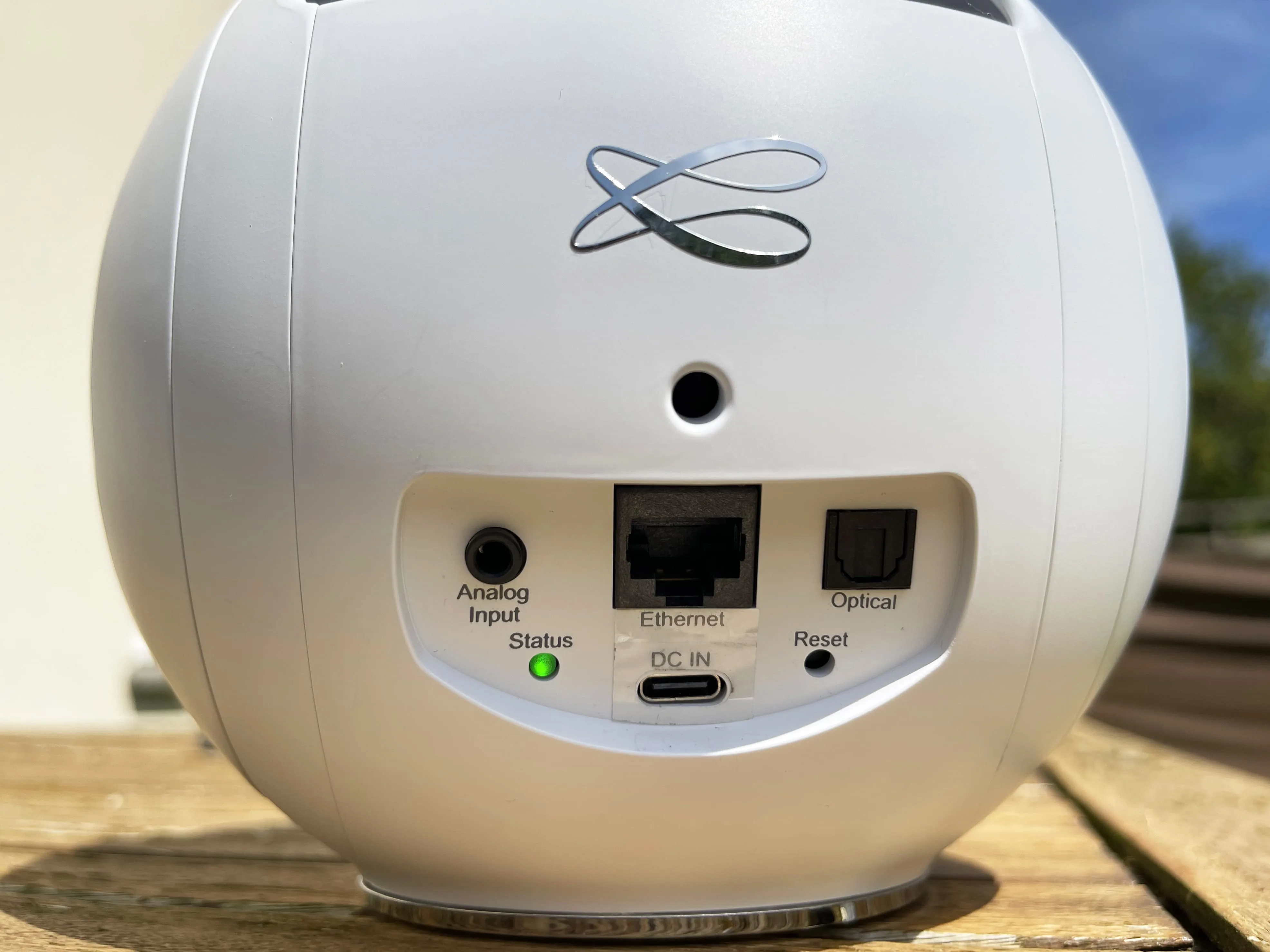 Cabasse The Pearl Myuki Blanc Enceintes Bluetooth portables