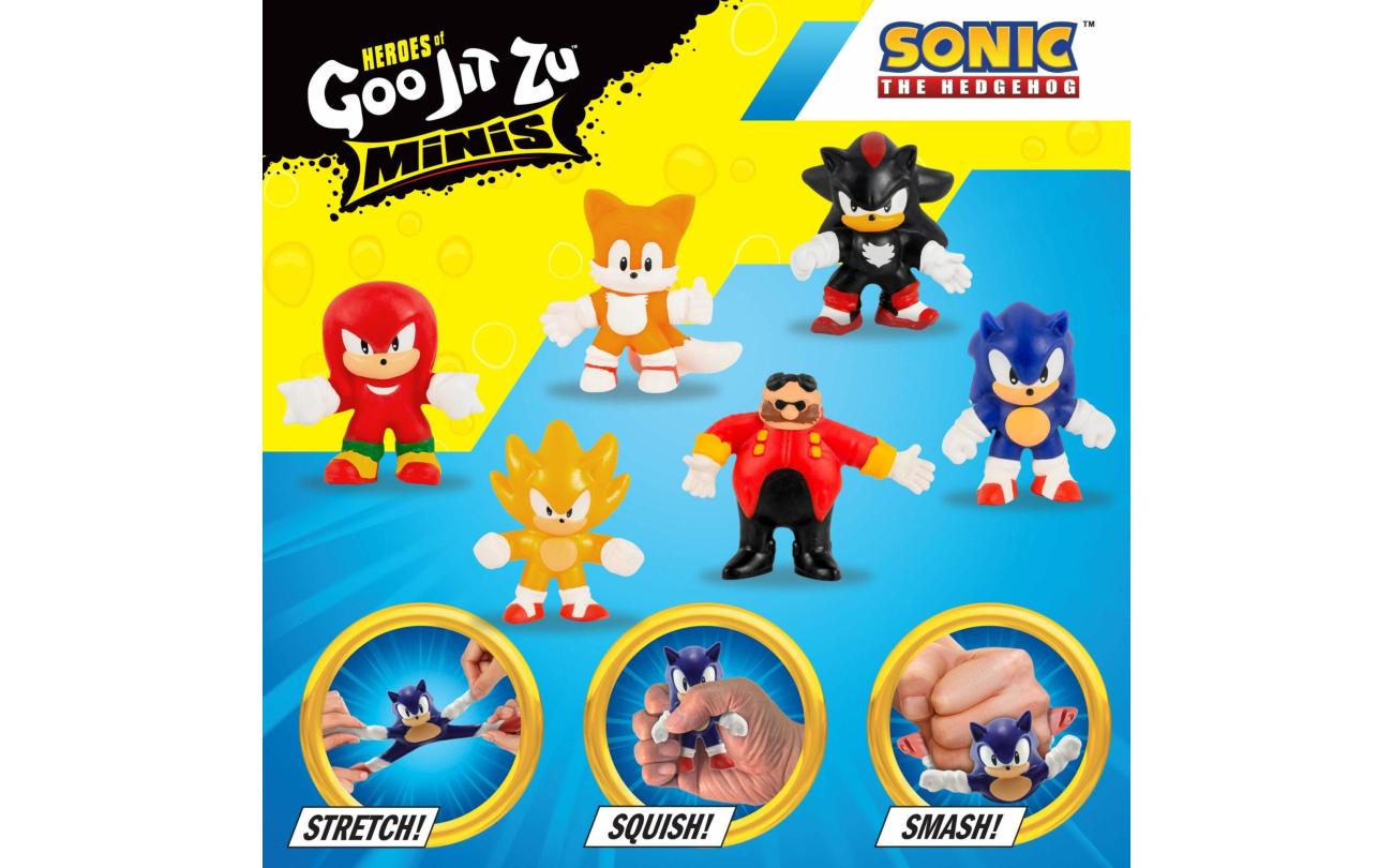 Heroes Of Goo Jit Zu Sonic Minis 6-Pack