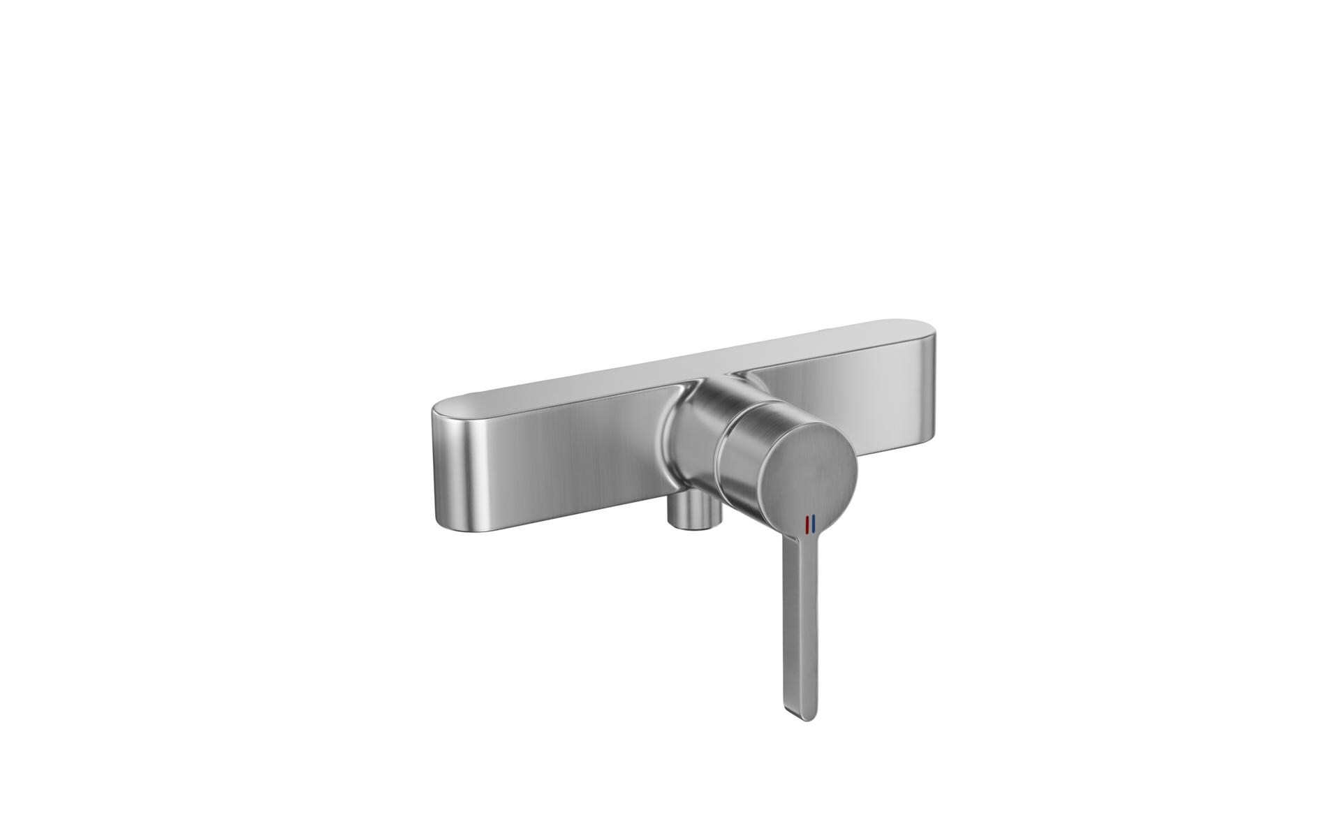 Duscharmatur BEVO ohne Brause, Schlauch<br>Hebelmischer – Dusche