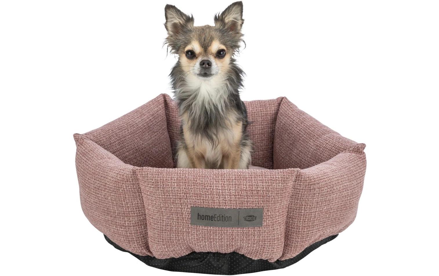 Hunde-Bett Viviana, ø 50 cm, AltrosaHundeschlafplatz