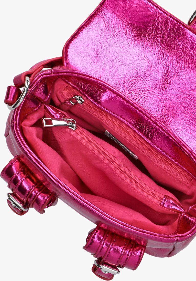 N\u00DANOO roze n&uacute;noo schoudertas small honey buckle recycled