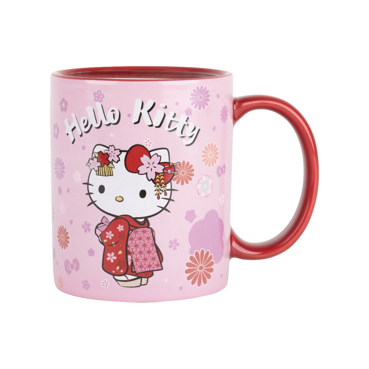Konix Hello Kitty varmeforvandlende krus (Kimono)