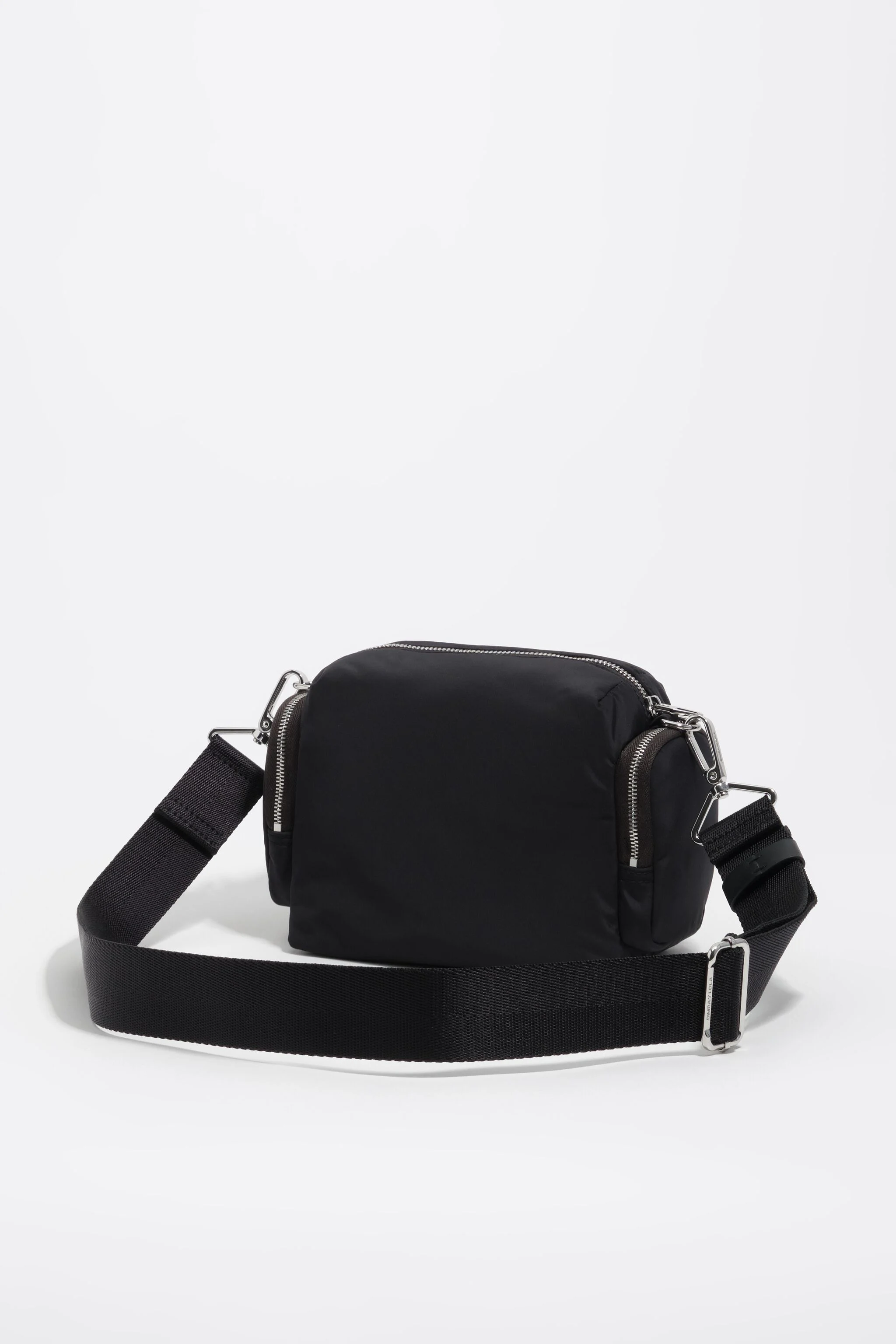 Bolsa de bolso pequena em náilon antracite escuro