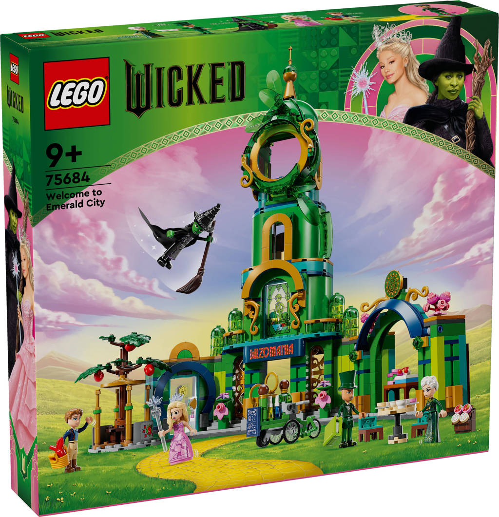 Super mooie lego set!Wicked Welkom in Emerald City 75684