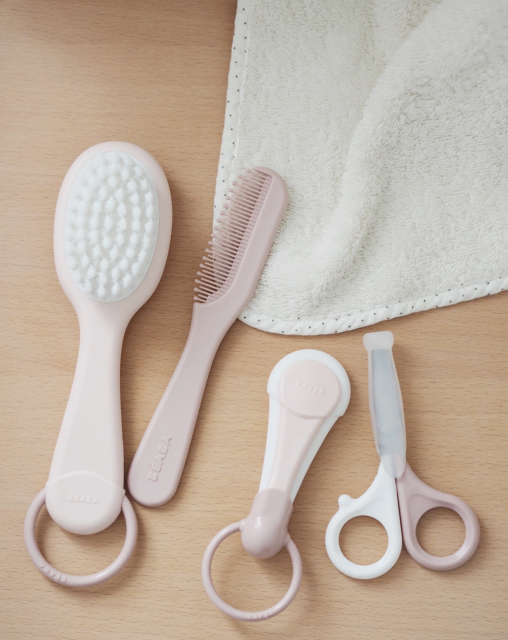 Nagelknipser BABY CARE in old pink