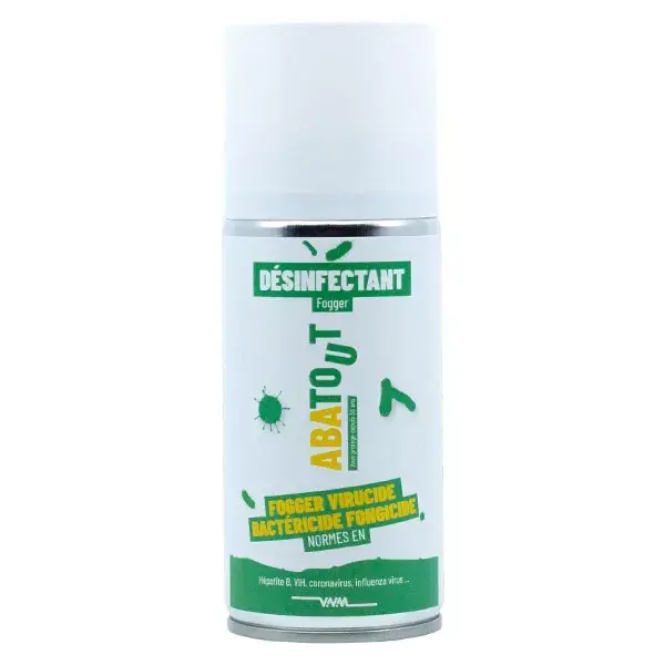 Desinfetante em aerossol Abatout, bactericida, fungicida e virucida, 150ml