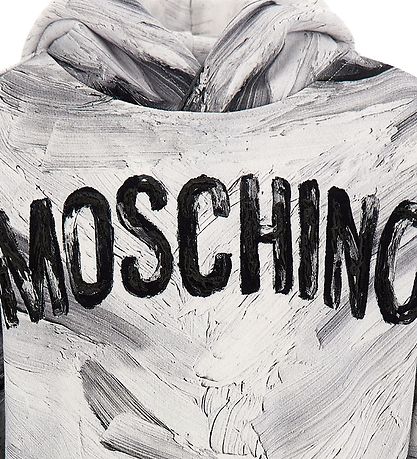 Moschino H?ttetr?je - Optical White/Gr?