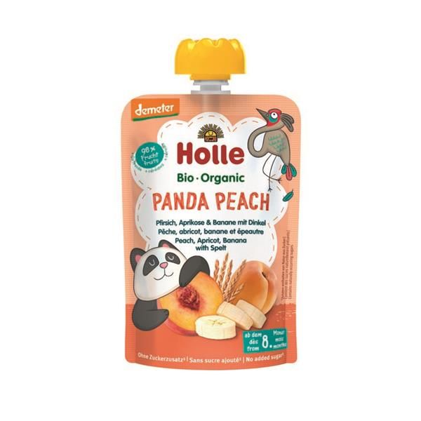 Panda Peach Puré Frutos Bio 8M