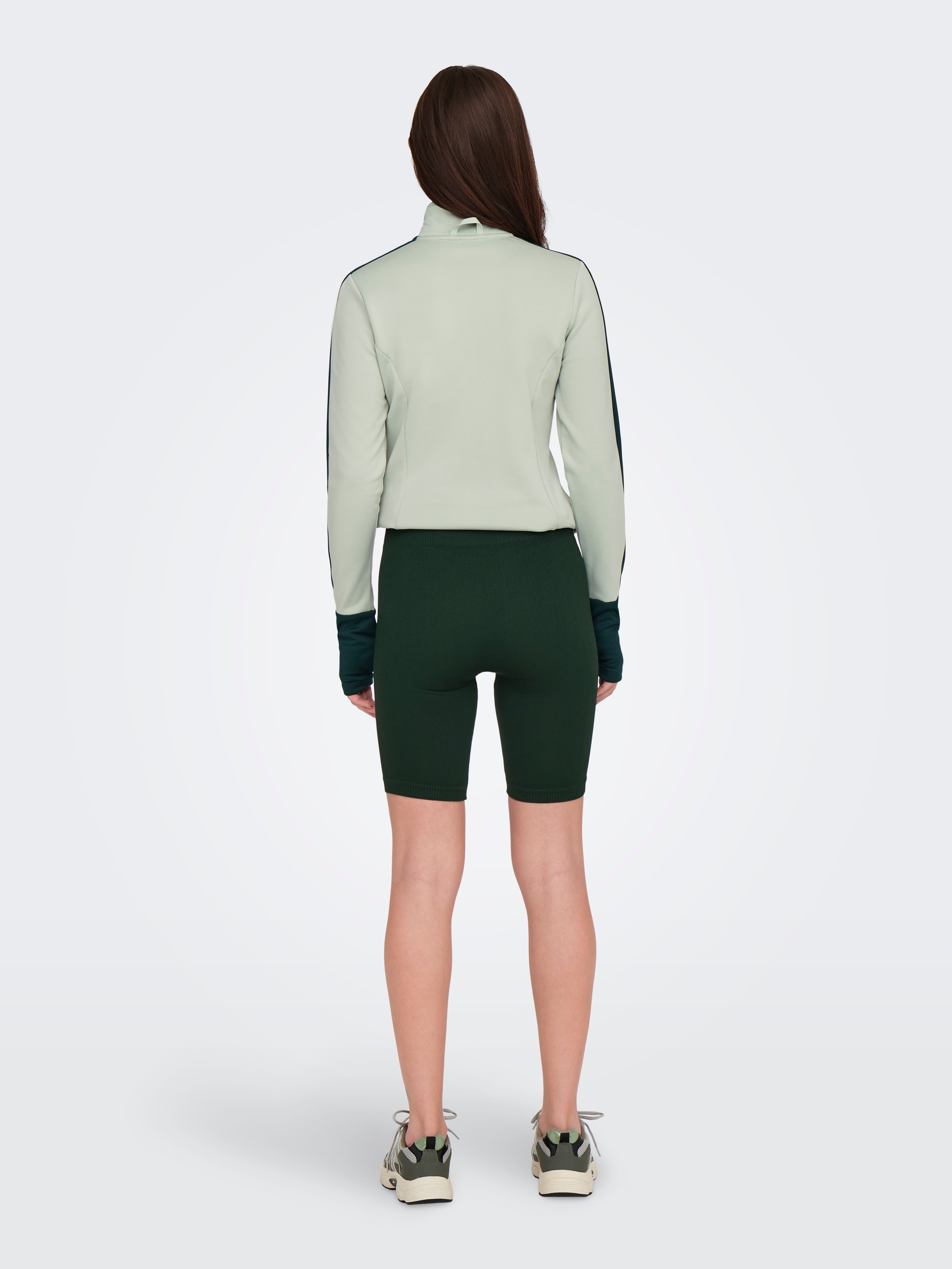 ONPJAIA Hohe Taille Slim Fit Shorts Scarab