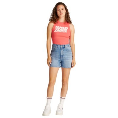 Short femme Mom Short Bi0113 TOMMY HILFIGER