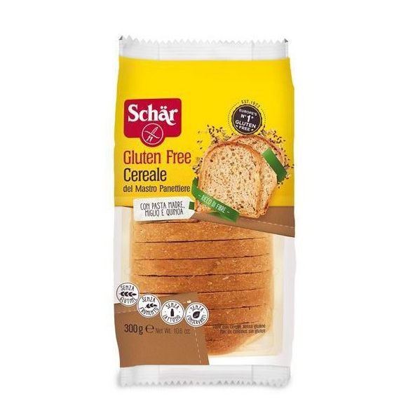 Schar Pão de Forma Cereais Sem Glúten 300g