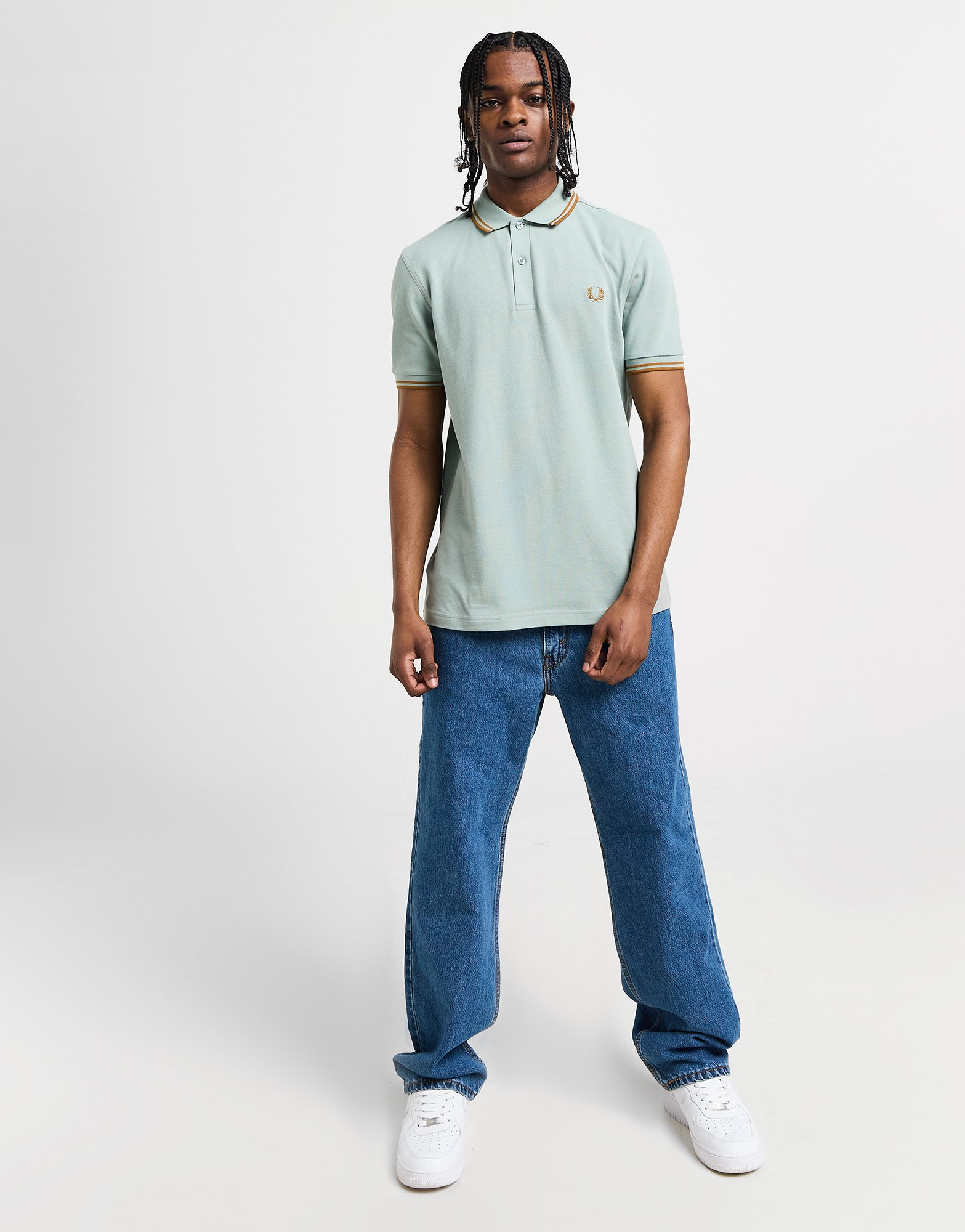 Fred Perry Polo Double Liseré Homme