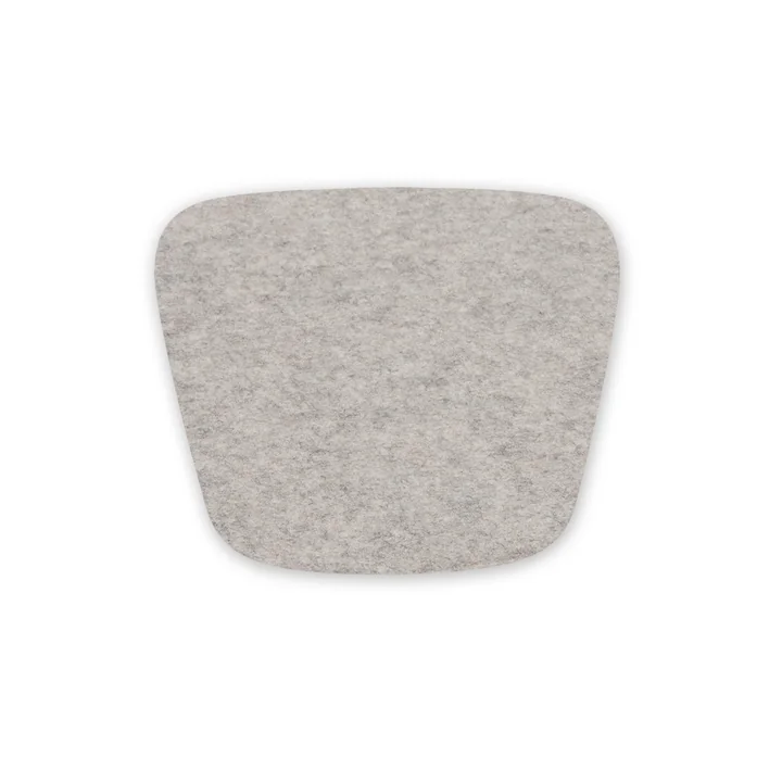 Hey Sign - Filz-Auflage Hal Wood Stuhl, 5mm, mit Antirutsch-Beschichtung, hellmeliert