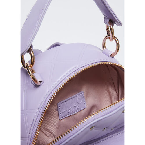 Liu Jo - Mochila ecosostenible con strass Violeta