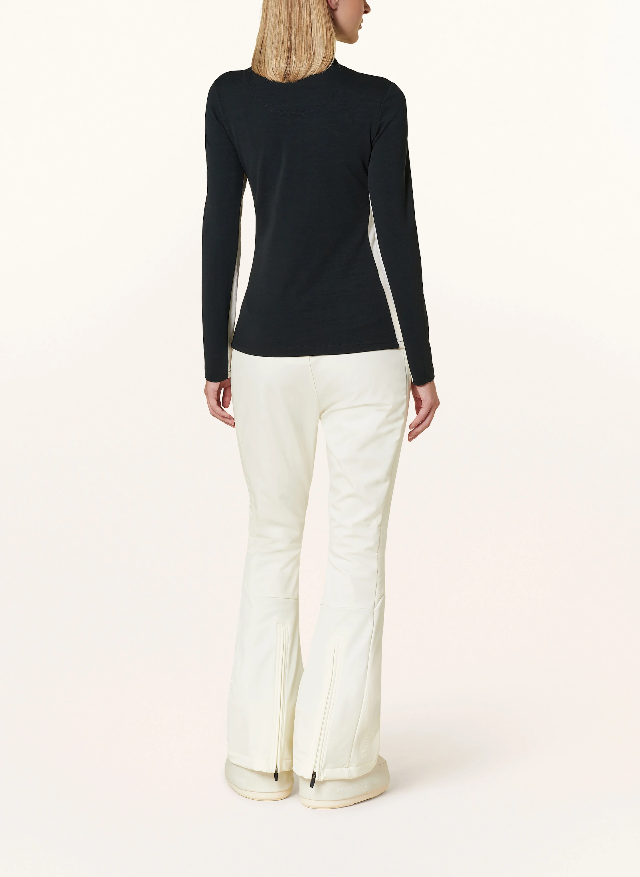 WE NORWEGIANS Piqué-Midlayer VOSS aus Merinowolle