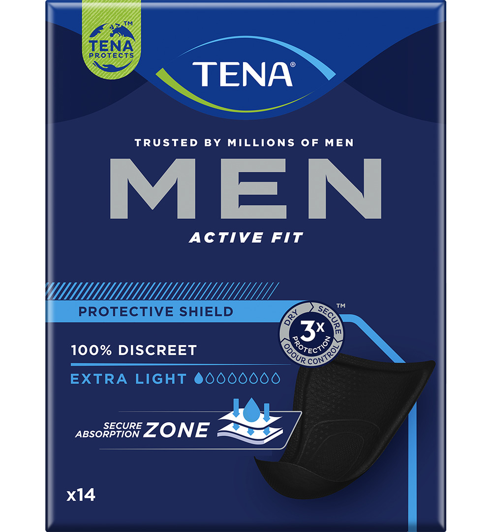 Tena Men Active Fit Extra Light (14 stuks)