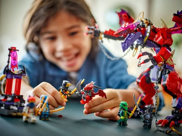 LEGO Ninjago 71832 Kaosdragen Thunderfang