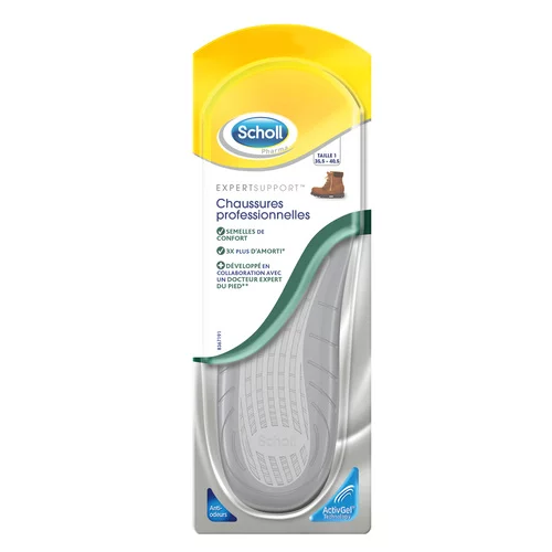 Scholl Semelles Expert Support Professionnelles T1 - 1 paire