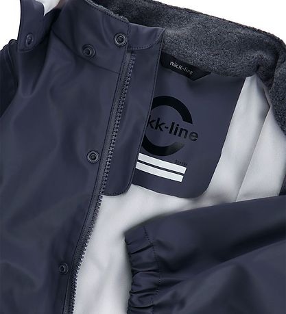 Mikk-Line Regenkleidung m. Träger - PU - Recycelt - Blue Nights