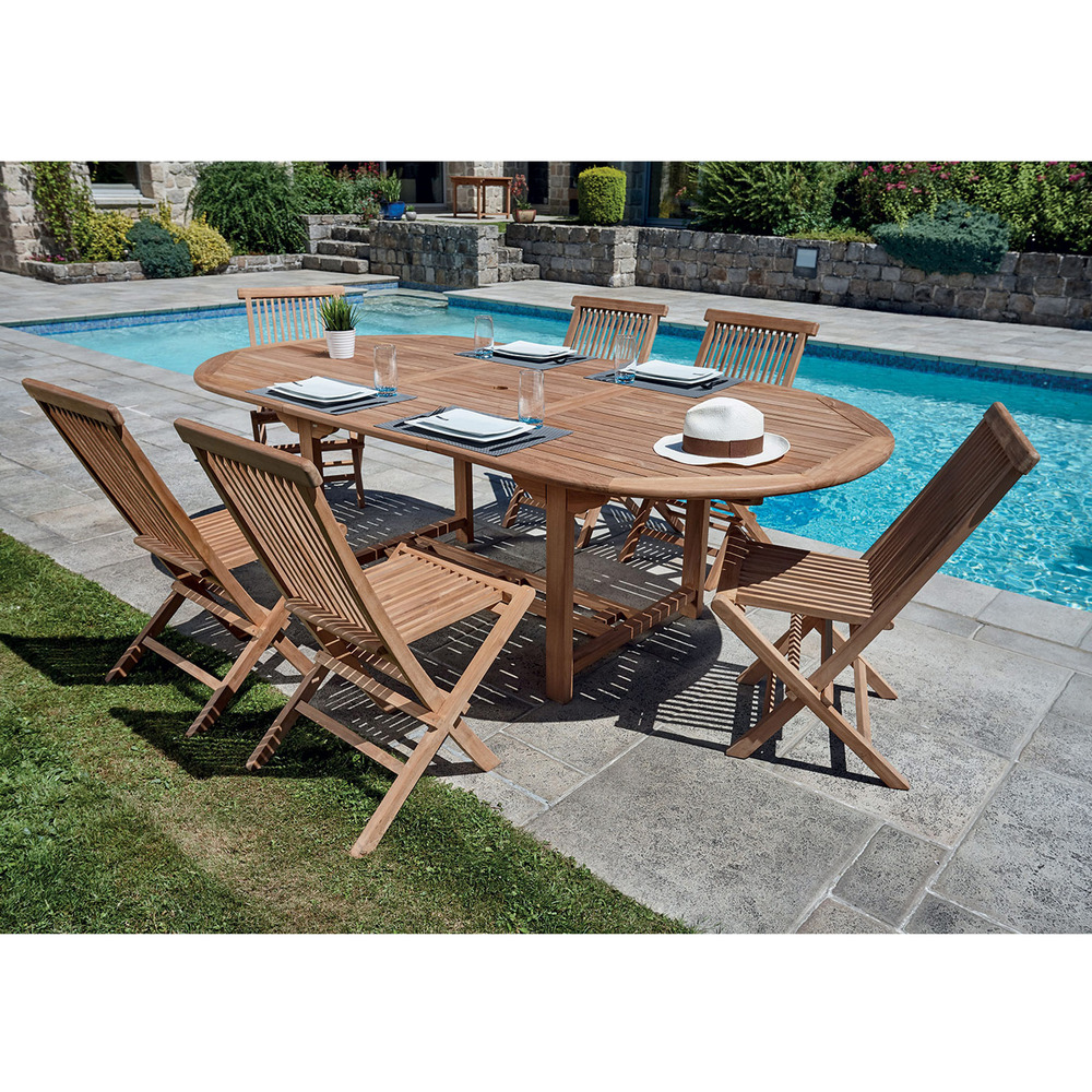 Lot de 2 chaises pliantes gili