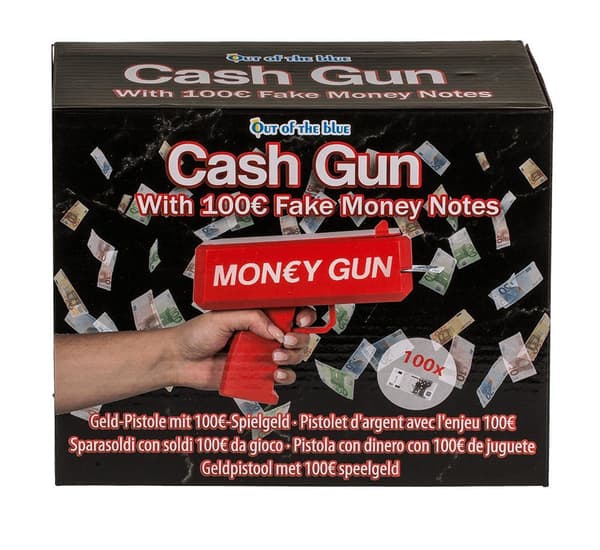 Pengepistol / Money Gun - Skyter sedler – Pistol