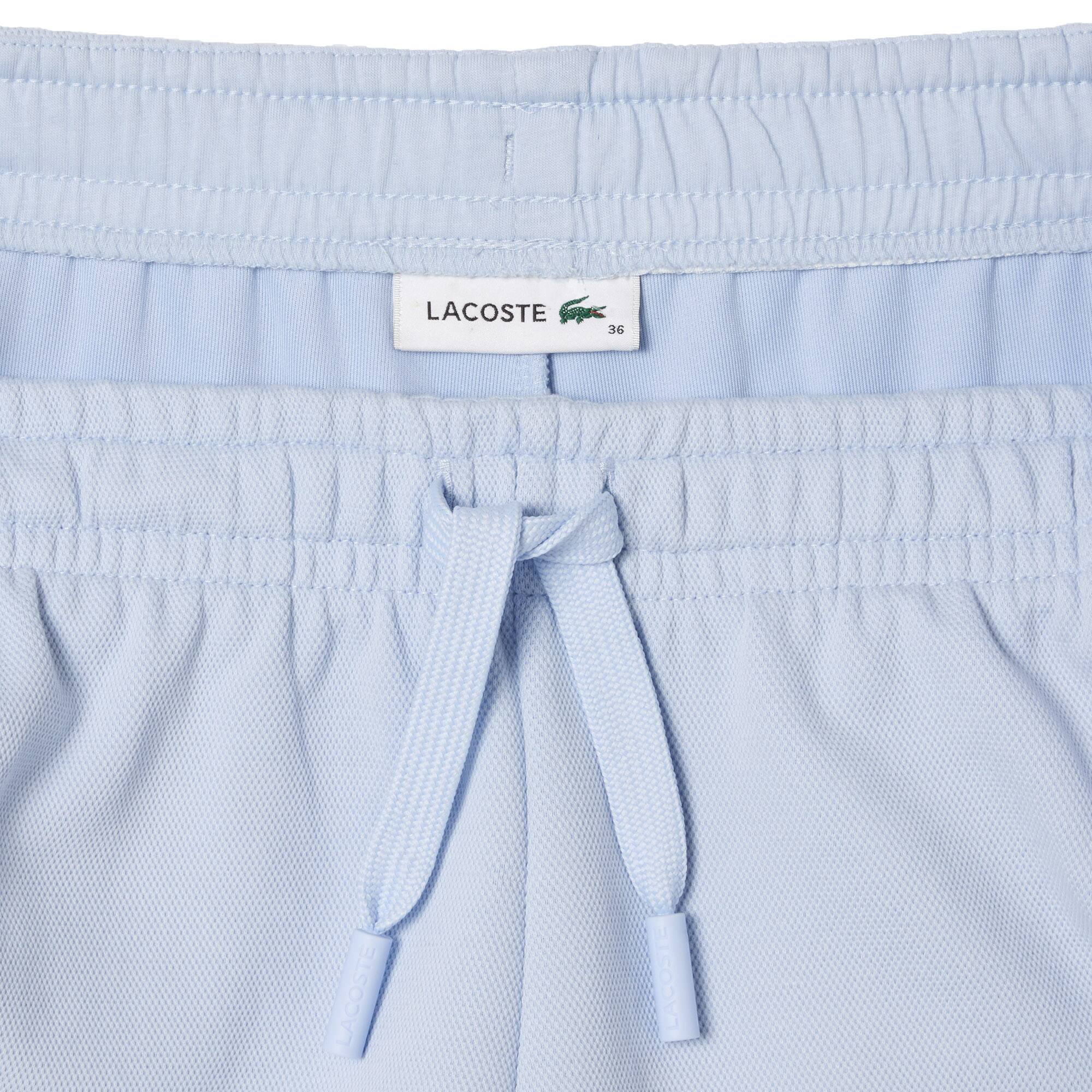 Jogginghose aus Double-Face-Piqué Traningshosen - Blau - Lacoste - Damen