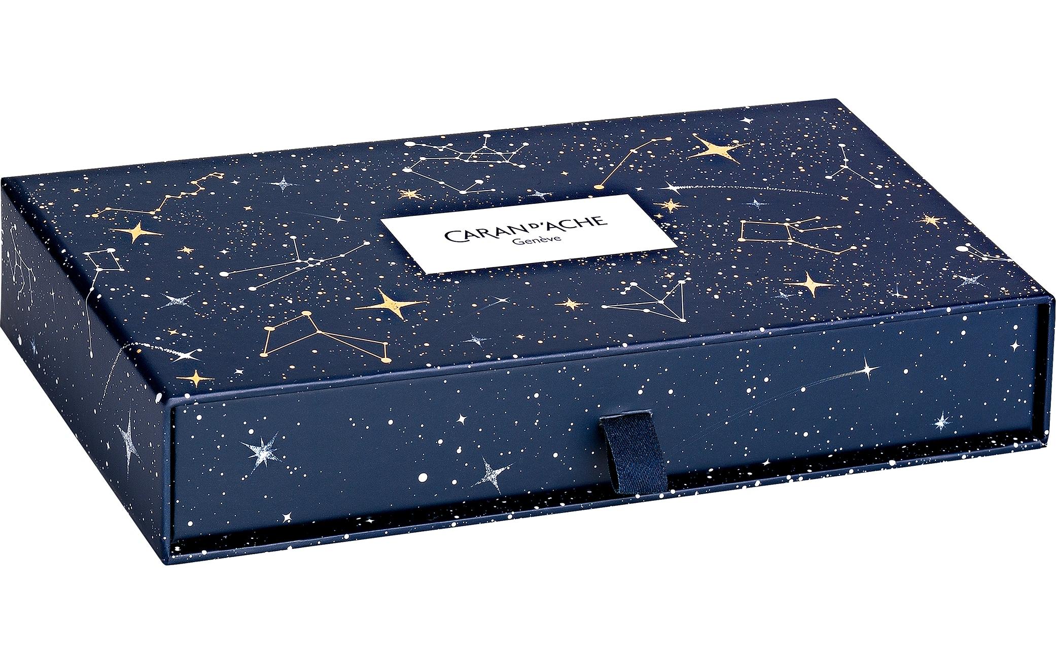 Kugelschreiber Cosmic Blue M, Platin<br>Kugelschreiber aus der Kollektion Cosmic Blue