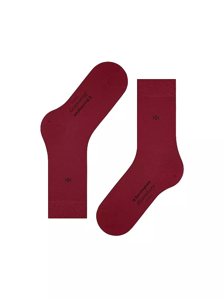 BURLINGTON Damen Socken BLOOMSBURY 36-41 cranberry beere