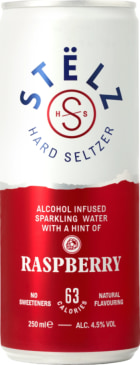 STËLZ HARD SELTZER RASPBERRY 12X25CL