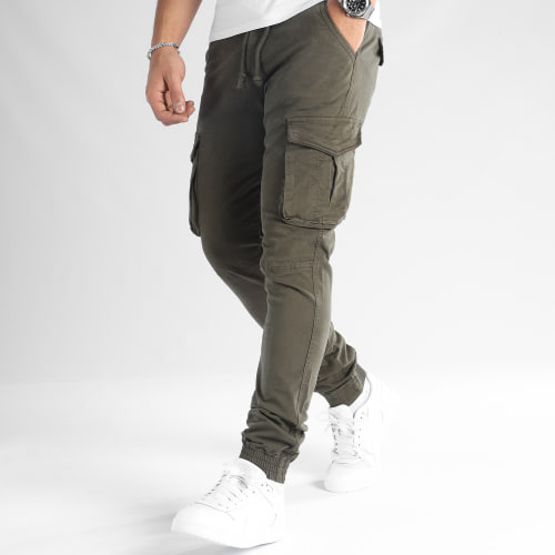 Pantalon Cargo XQ05 Vert Kaki