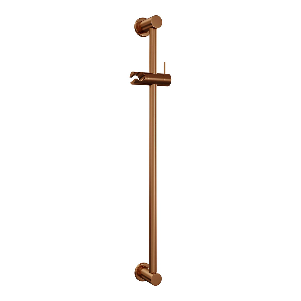 Brauer Copper Edition thermostatische doucheset met glijstang en 3 standen handdouche geborsteld koper PVD