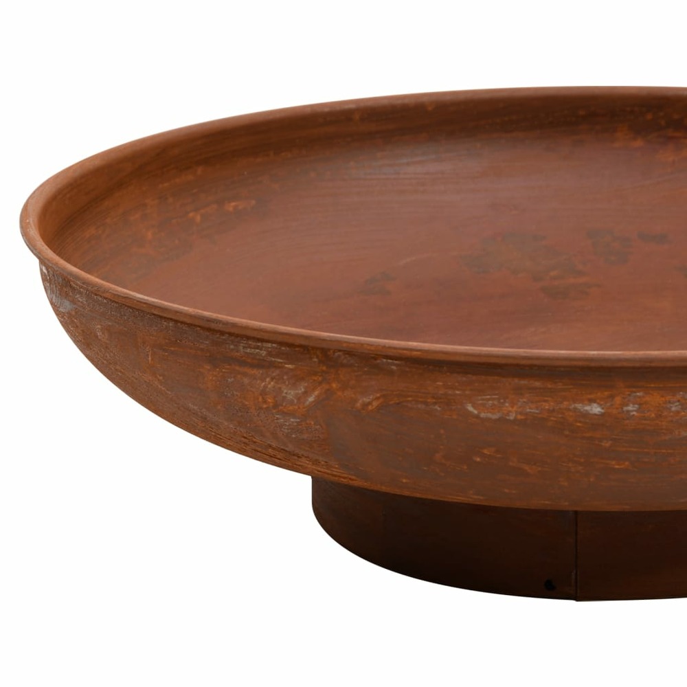 Foyer 57 cm acier