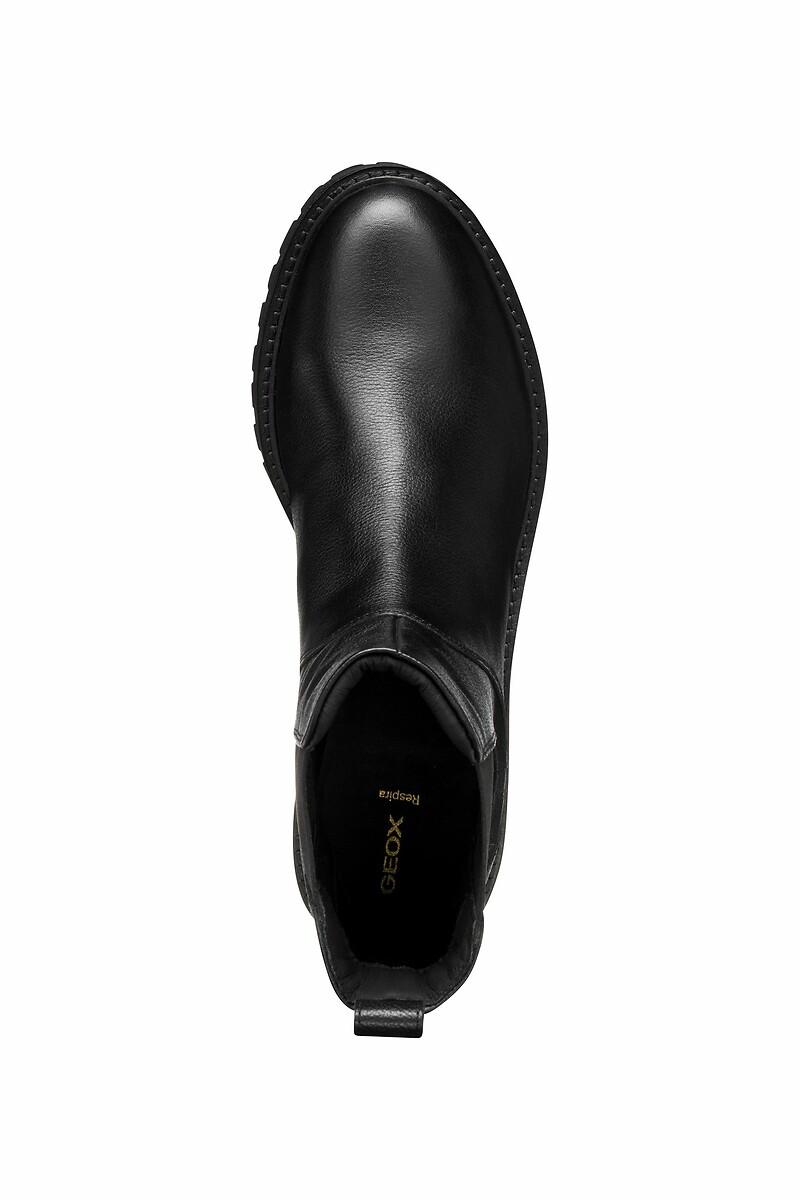 GEOX<br>Botas Chelsea de couro respirável Hoara