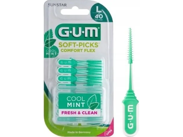 Sunstar GUM D.GUM CZYŚCIK SOFT PICK COMFORT FLEX