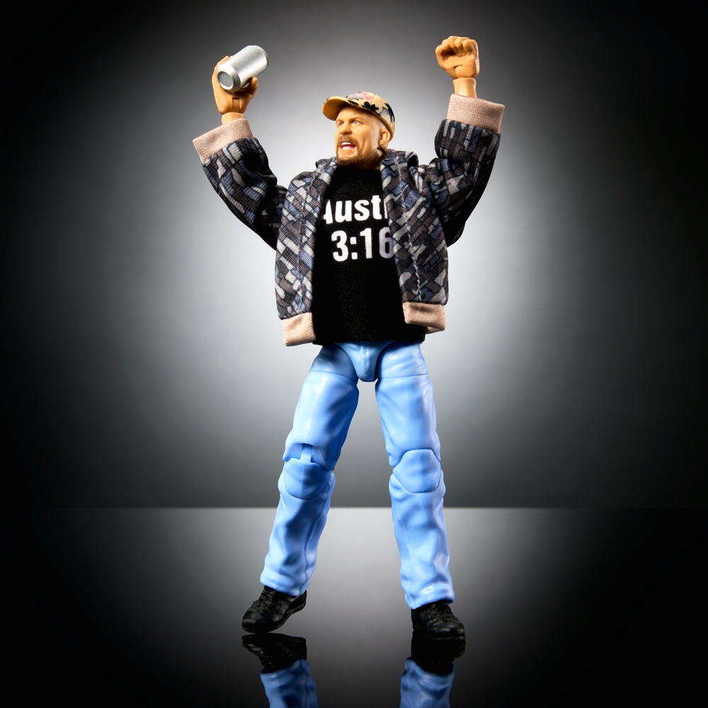 WWE Elite Monday Night War „Stone Cold“ Steve Austin Actionfigur