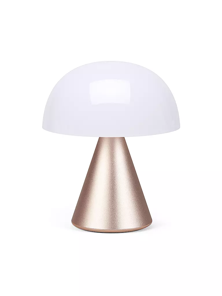 LEXON LED Lampe MINA M 11cm Soft Gold gold