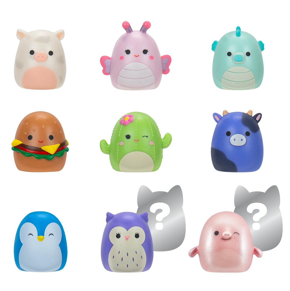 Squishalongs - 2,5 cm 8 Pack Asst