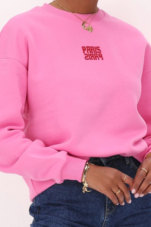 Roze sweater 