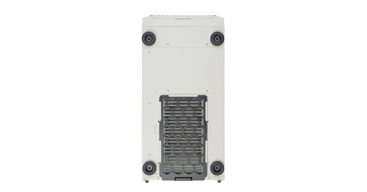 SilverStoneFLP02 midi tower behuizing  (Wit | 2x USB-A | 1x USB-C)