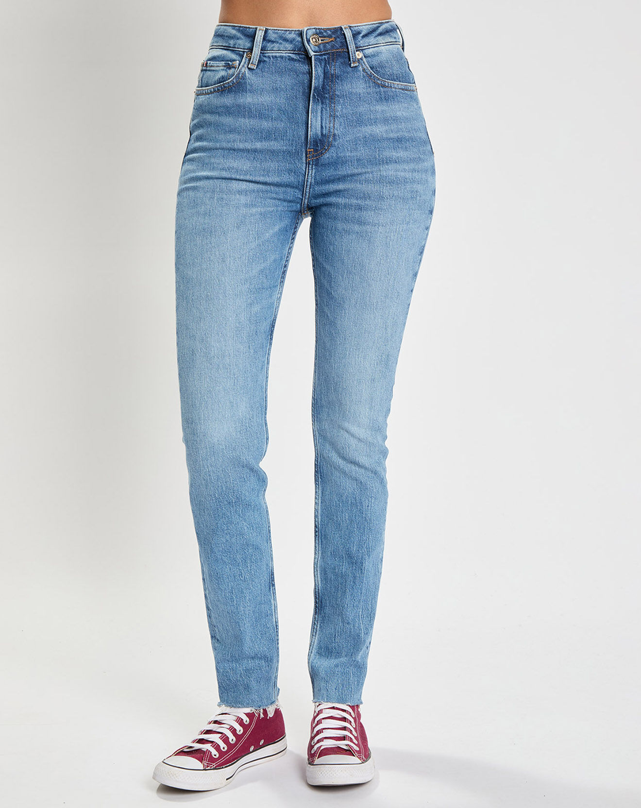Tommy Hilfiger Jean slim cigarette Zazi bleu
