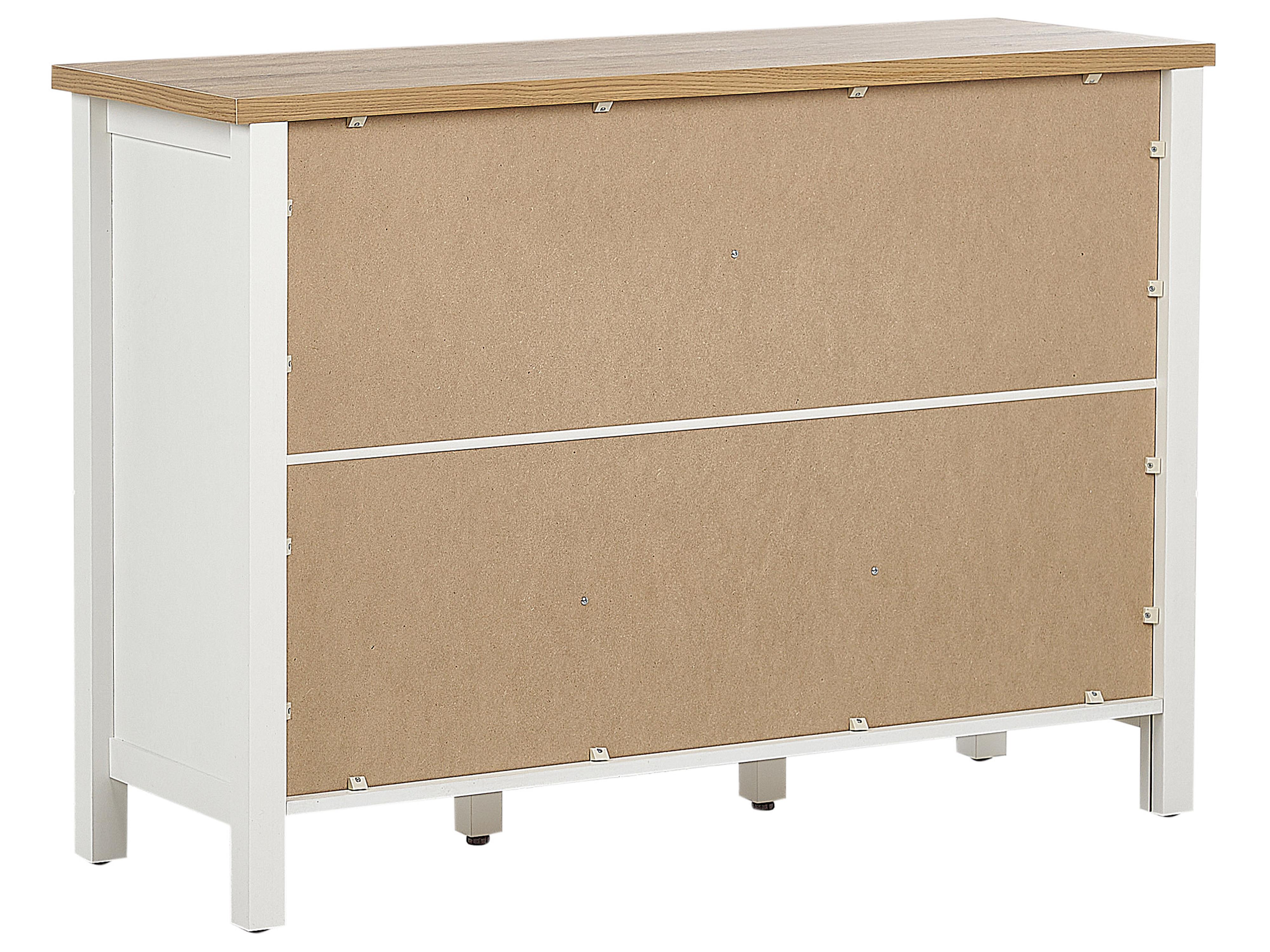 Dressoir met 3 deuren ATOCA Gebroken wit