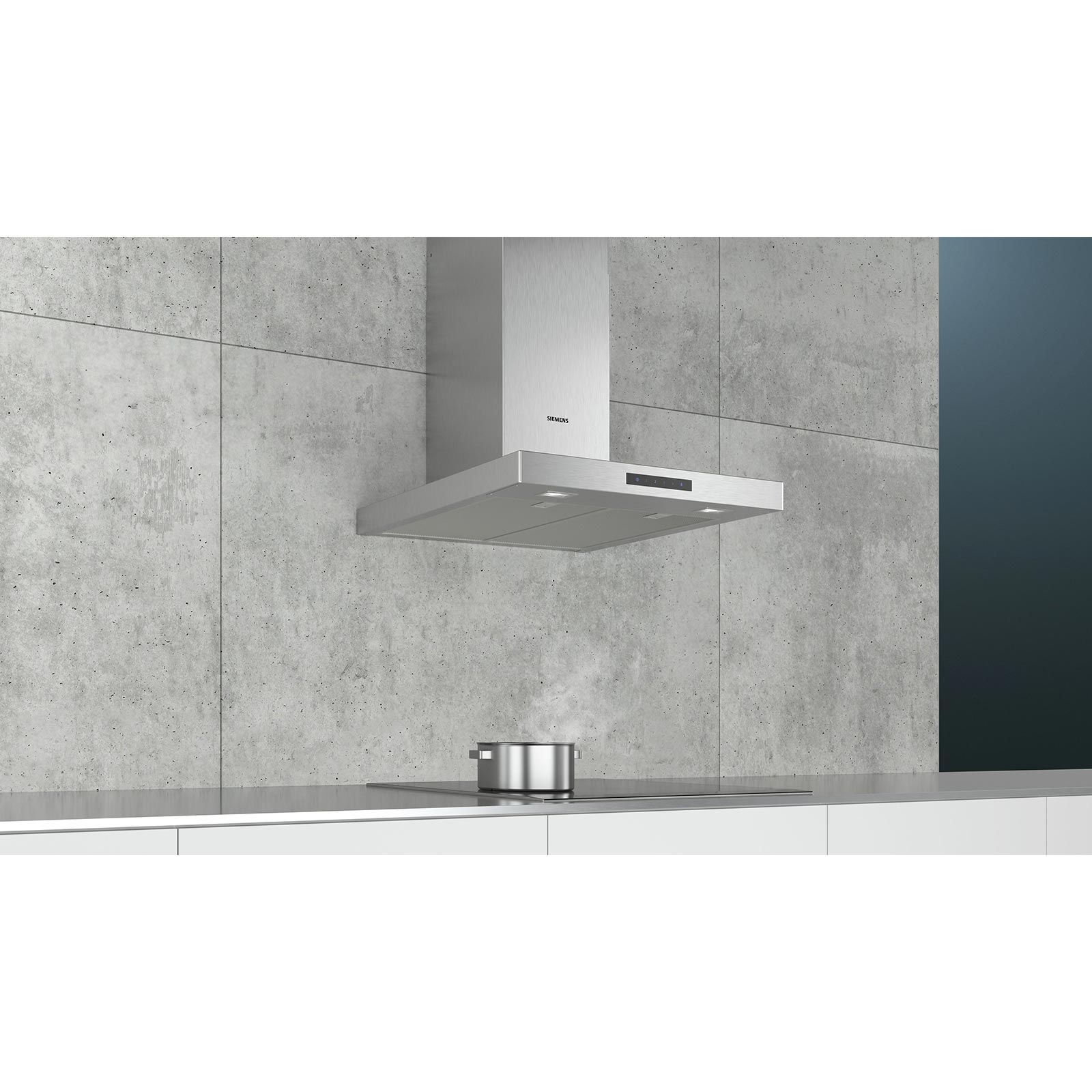 SIEMENS Dunstabzugshaube LC66BBM50 - edelstahlfarben - 60 cm - B