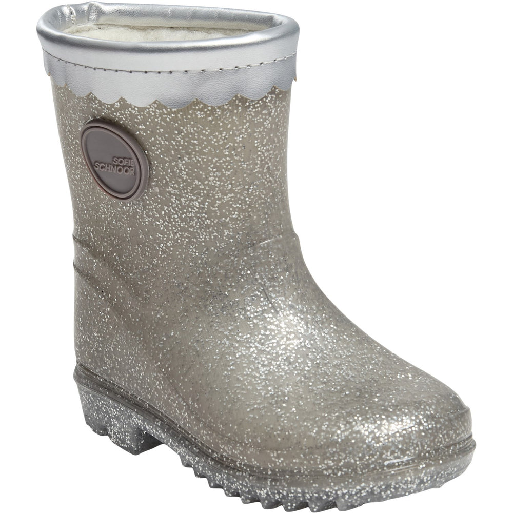 Køb Sofie Schnoor Silver Perlask Gummistøvle W. Lining