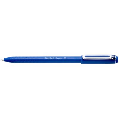 Pentel iZee - Stylo à bille capuchon - bleu - 1 mm - moyen